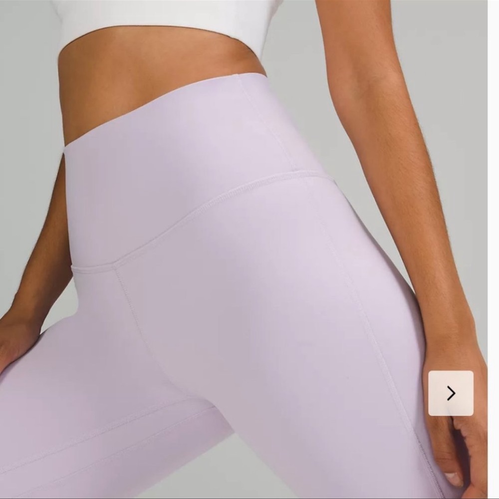 Lululemon align 28inch light purple legging
